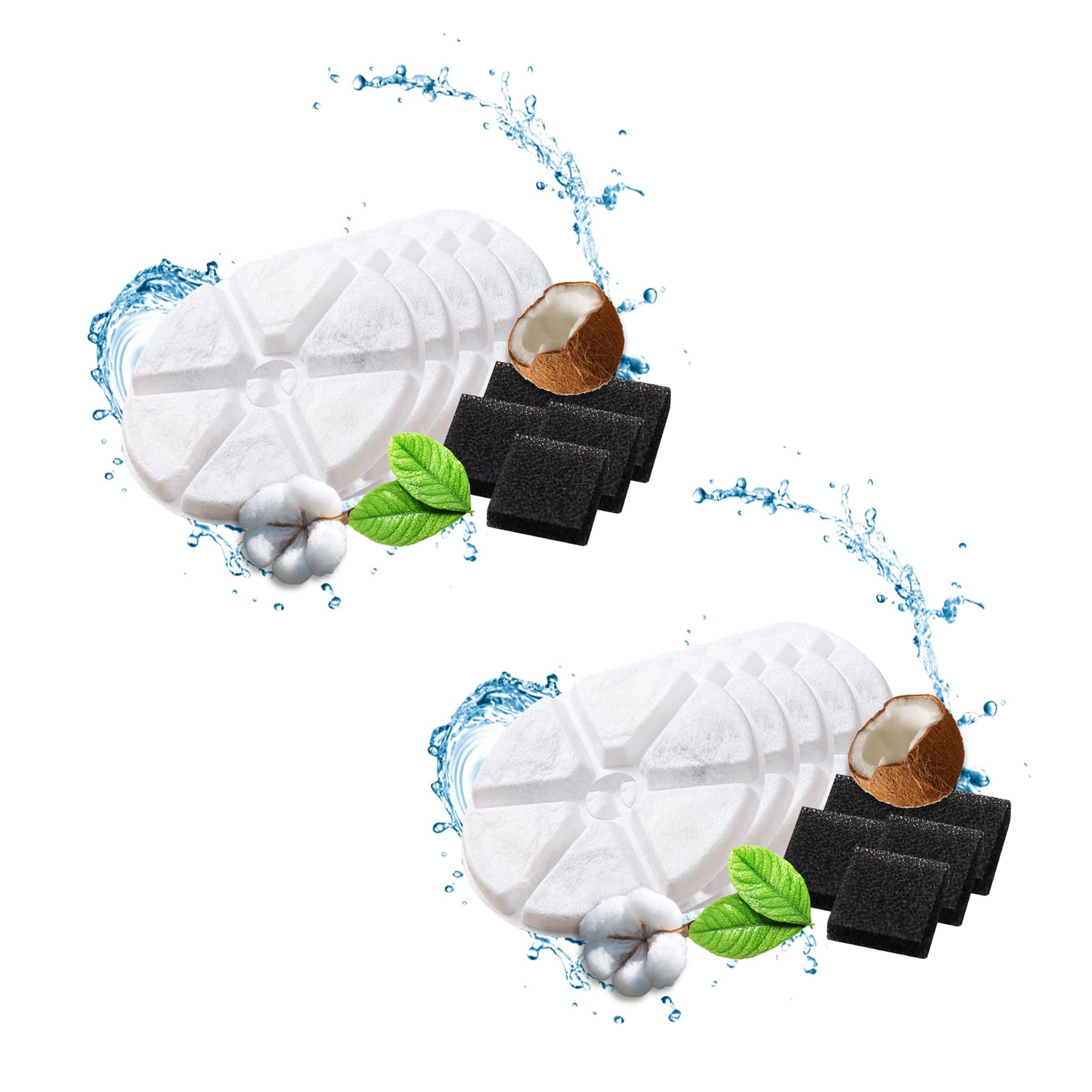 Filters - RVS Drinkfontein - 10 stuks