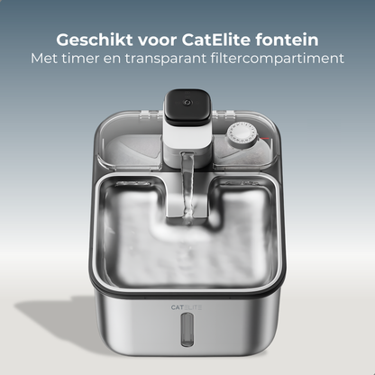 Filters - Drinkfontein met transparant filtercompartiment - 5 stuks