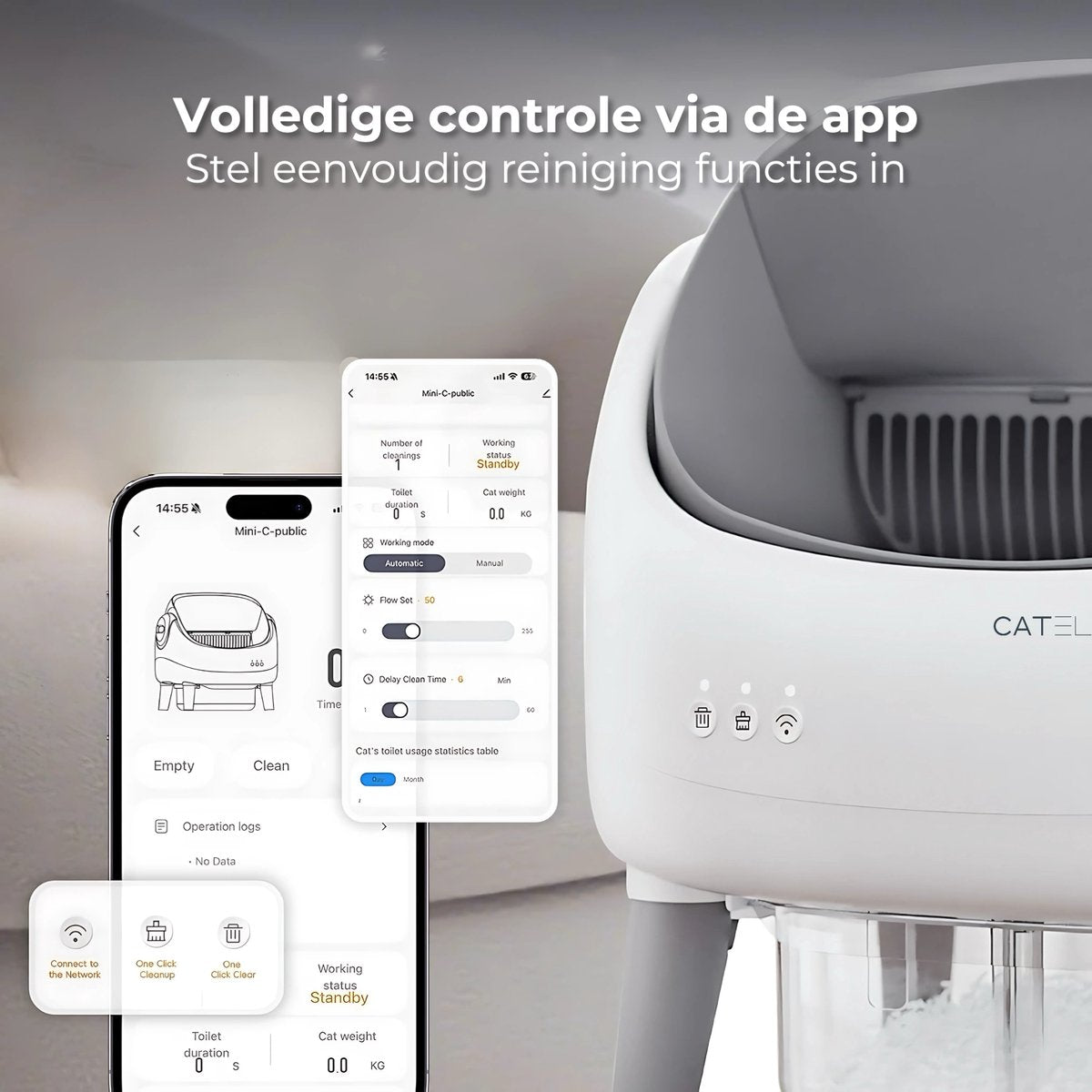 Ease Automatische Kattenbak