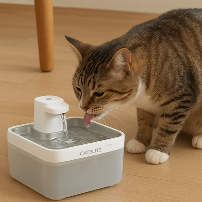 TEST Draadloze drinkfontein