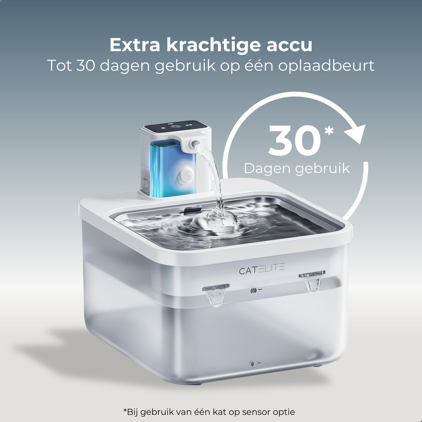 Draadloze Drinkfontein - Wit