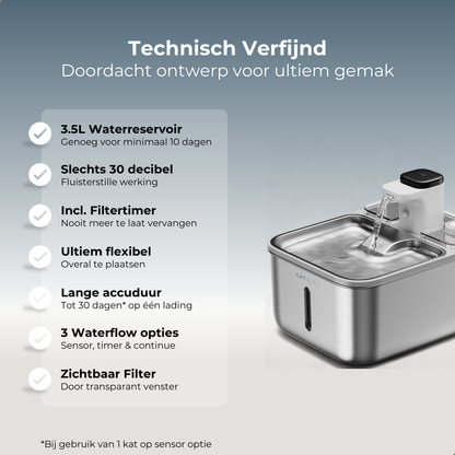 Drinkfontein met Timer
