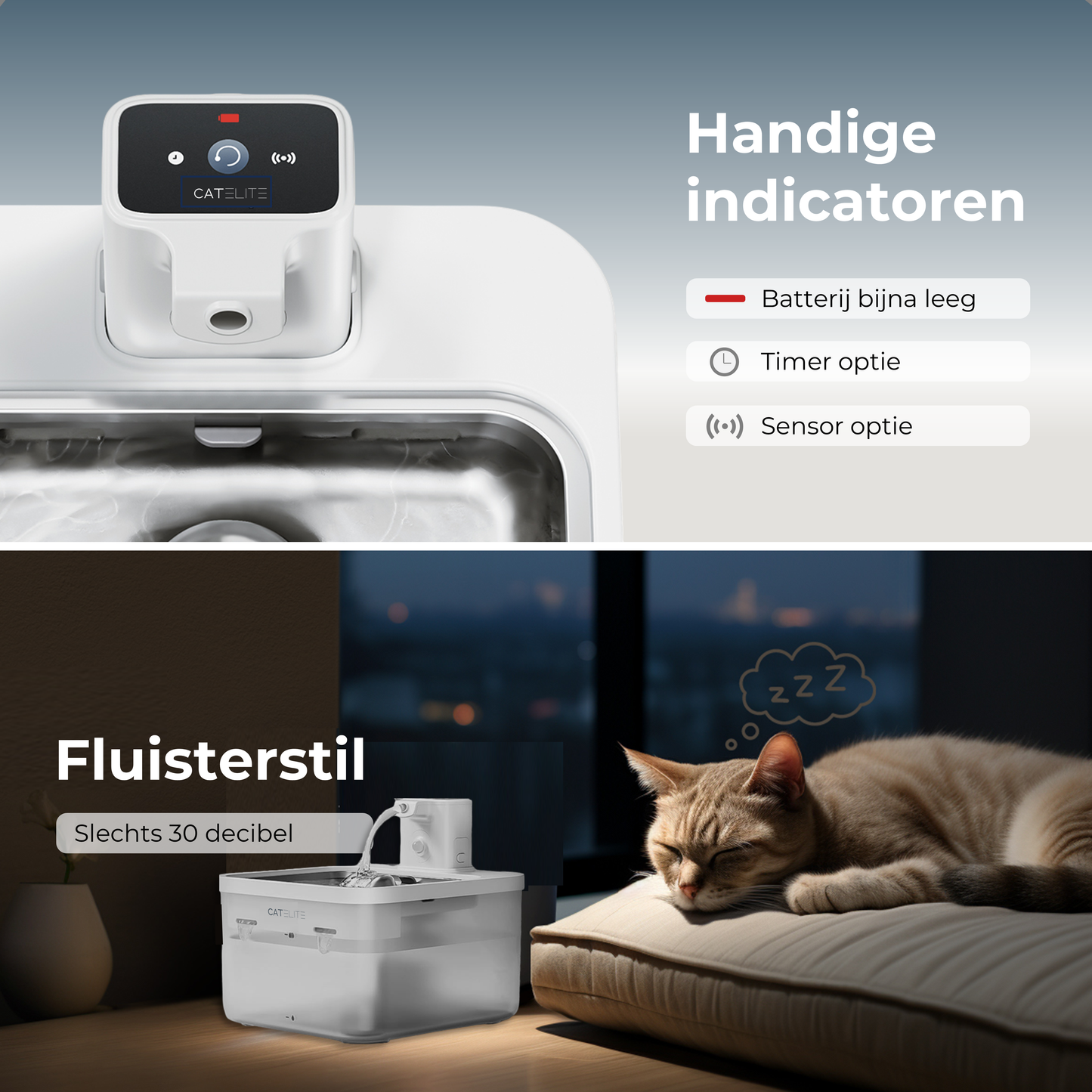Draadloze Drinkfontein - Wit