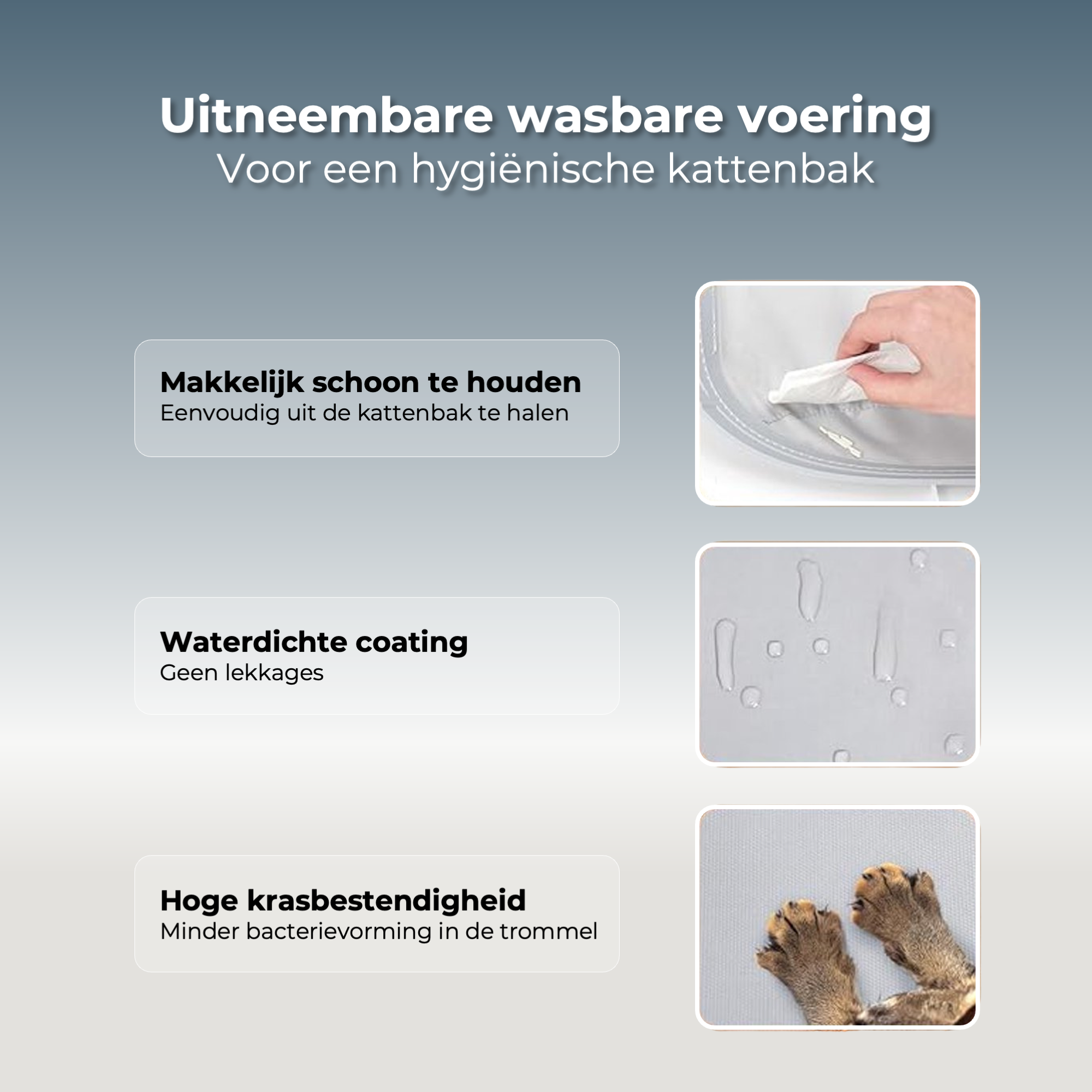 Ease | Uitneembare Wasbare Voering