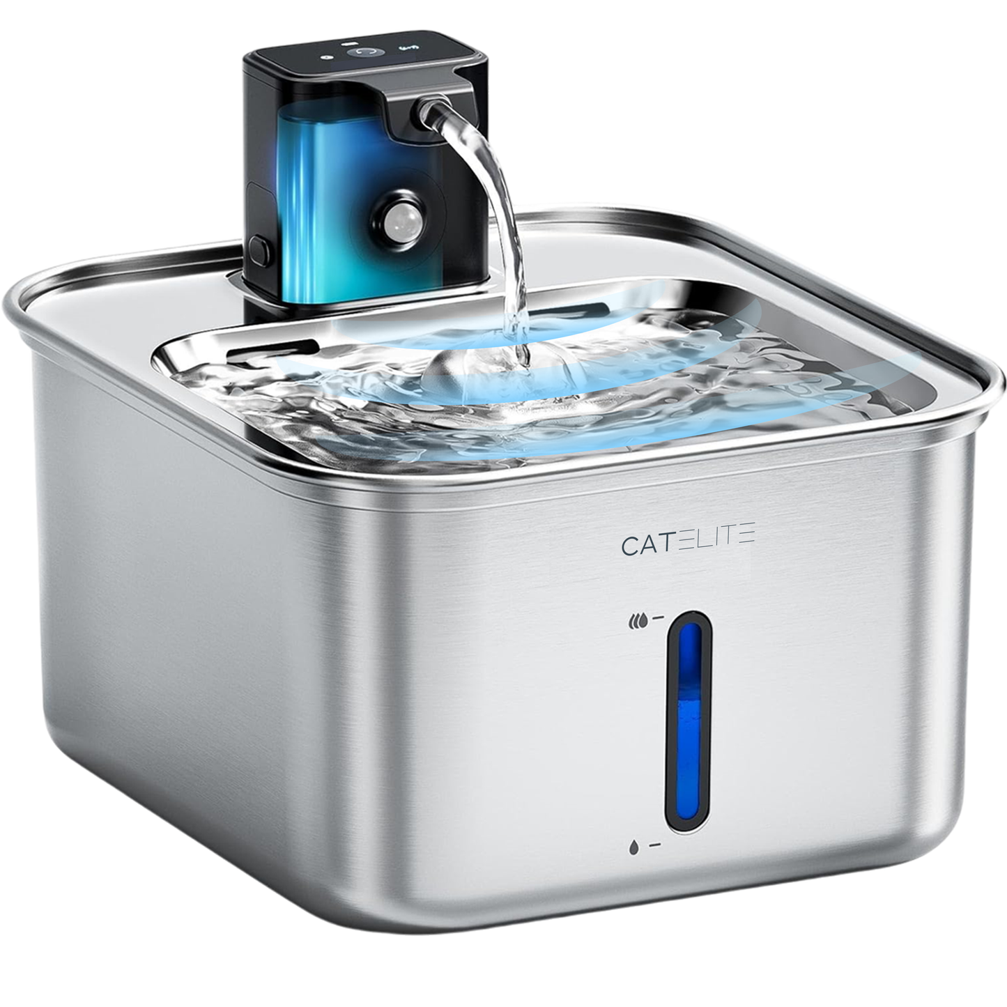 Draadloze Drinkfontein - RVS