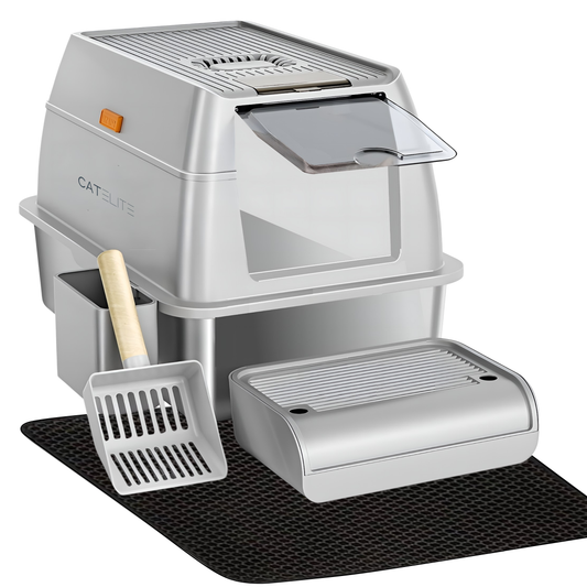 RVS Kattenbak - Grijs