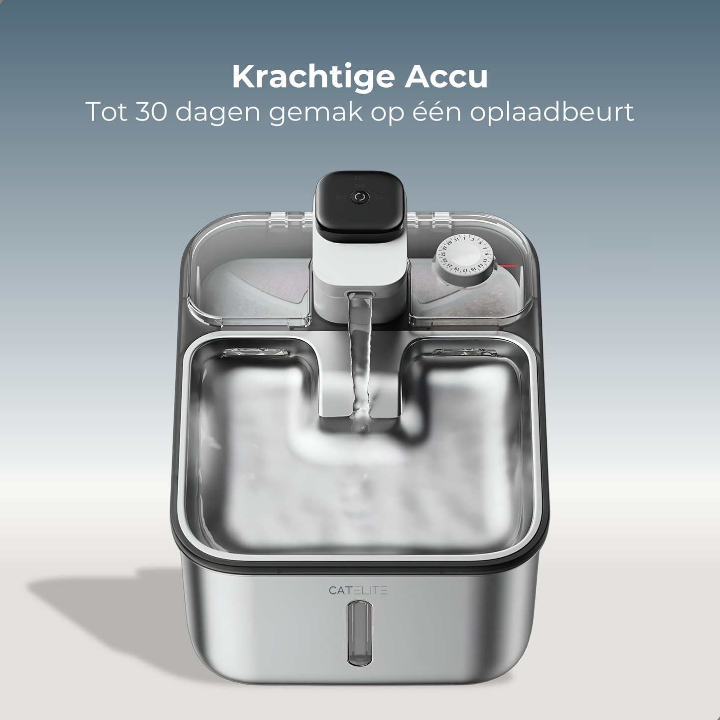 Drinkfontein met Timer