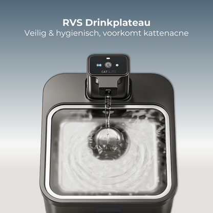 Draadloze Drinkfontein - Zwart