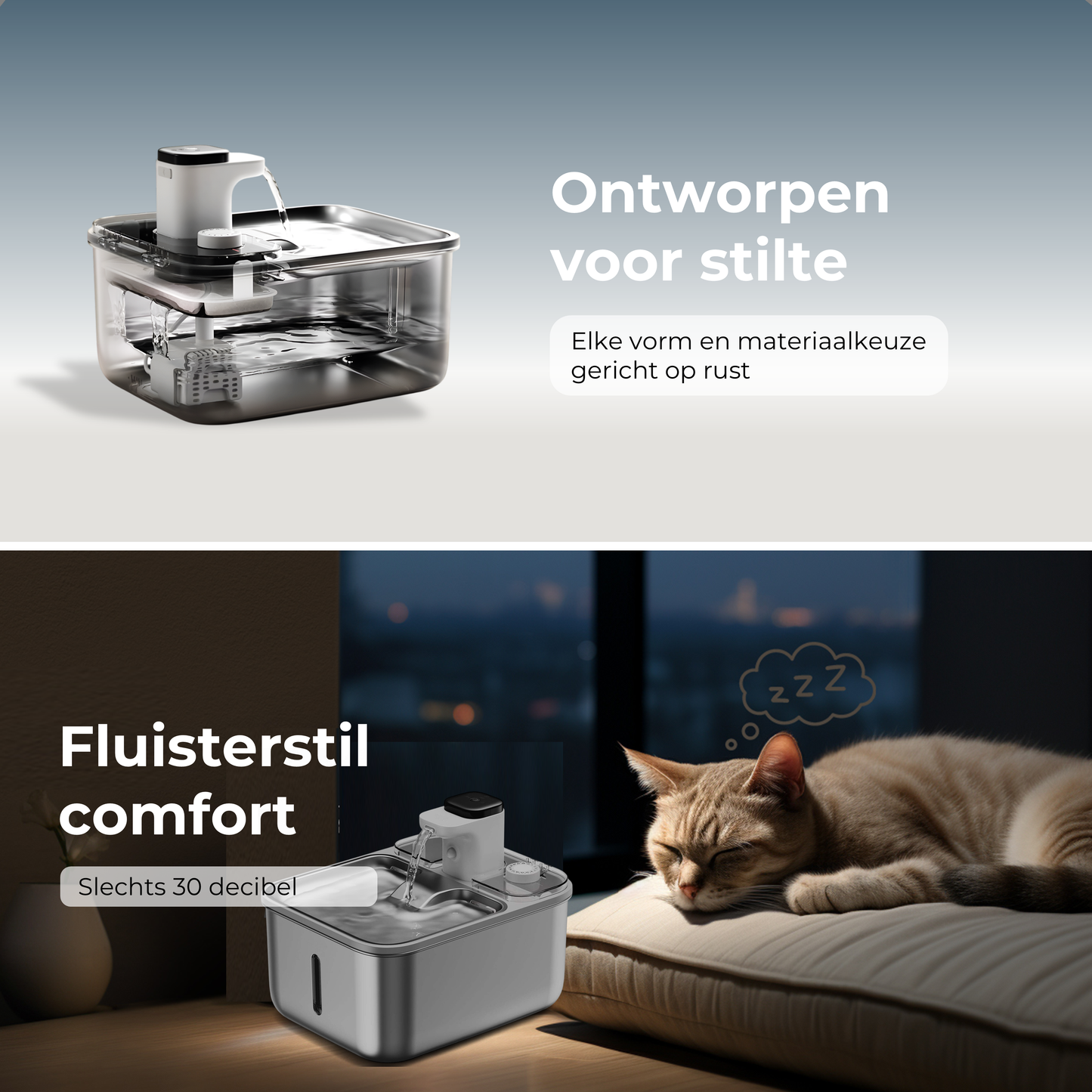 Drinkfontein met Timer