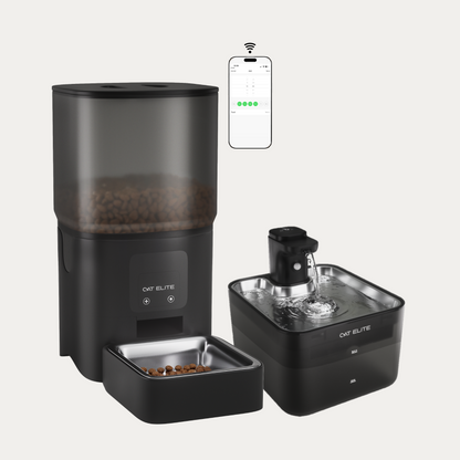 Bundel | Core Enkele Voerautomaat &amp; Wave Drinkfontein